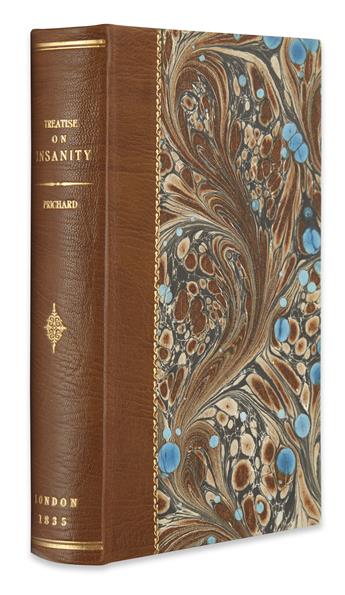 PRICHARD, JAMES COWLES. A Treatise on Insanity and Other Disorders affecting the Mind.  1835
